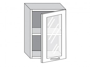 1.50.3 Шкаф настенный (h=720) на 500мм с 1-ой стекл. дверцей в Бакале - bakal.magazin-mebel74.ru | фото