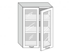 19.60.4 Шкаф настенный (h=913) на 600мм с 2-мя стек.дверцами в Бакале - bakal.magazin-mebel74.ru | фото