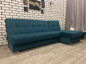 Диван Белиз с оттоманкой Velutta LUX 20 в Бакале - bakal.magazin-mebel74.ru | фото