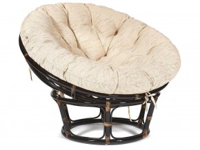 Кресло Papasan 23/01 W с подушкой Antique brown, ткань Старт в Бакале - bakal.magazin-mebel74.ru | фото