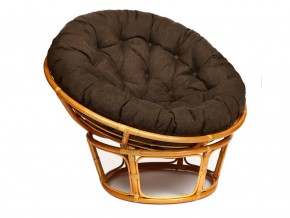 Кресло Papasan 23/01 W с подушкой Honey, ткань Коричневый в Бакале - bakal.magazin-mebel74.ru | фото