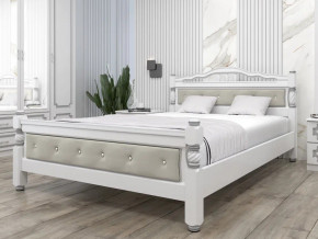 Кровать Карина-11 1400 Белый жемчуг в Бакале - bakal.magazin-mebel74.ru | фото