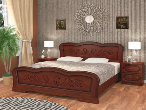 Кровать Карина-8 1600 Орех в Бакале - bakal.magazin-mebel74.ru | фото