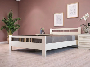 Кровать Вероника-3 1400 Белый античный в Бакале - bakal.magazin-mebel74.ru | фото