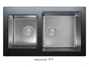 Мойка комбинированная Tolero twist TTS-840 Черный 911 в Бакале - bakal.magazin-mebel74.ru | фото