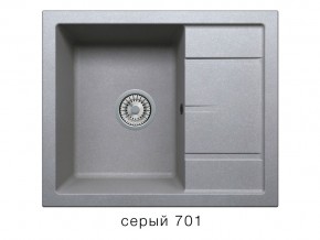 Мойка кварцевая Tolero R-107 Серый 701 в Бакале - bakal.magazin-mebel74.ru | фото