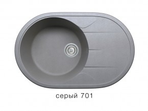 Мойка кварцевая Tolero R-116 Серый 701 в Бакале - bakal.magazin-mebel74.ru | фото