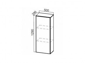 ПН500/720 (296) Пенал-надстройка 500 (296) в Бакале - bakal.magazin-mebel74.ru | фото