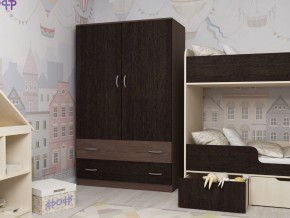 Шкаф двухстворчатый бодега-венге в Бакале - bakal.magazin-mebel74.ru | фото