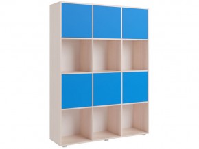 Стеллаж ДМ12 ТМК синие фасады в Бакале - bakal.magazin-mebel74.ru | фото